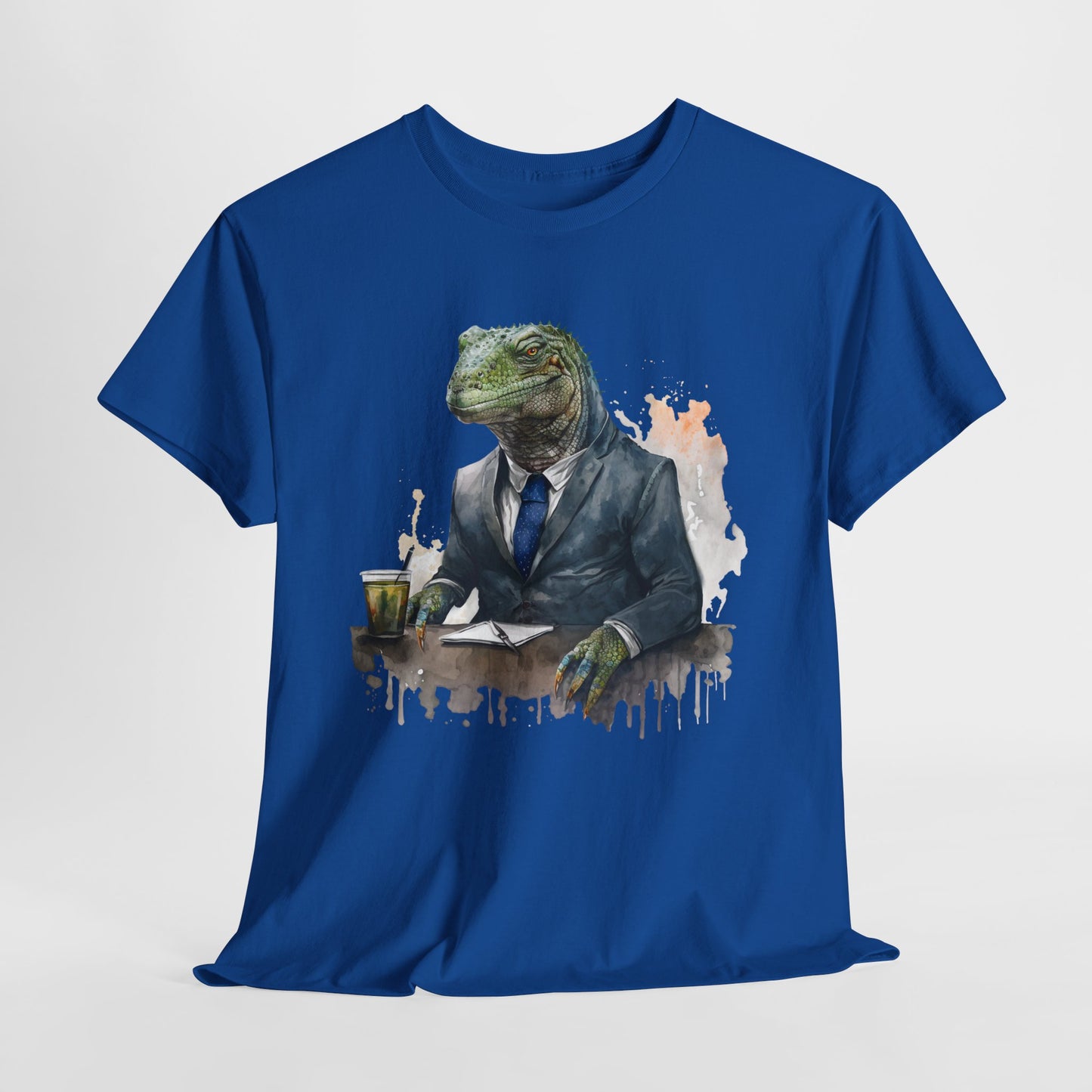Reptilianin w garniturze - zimna krew w biznesie