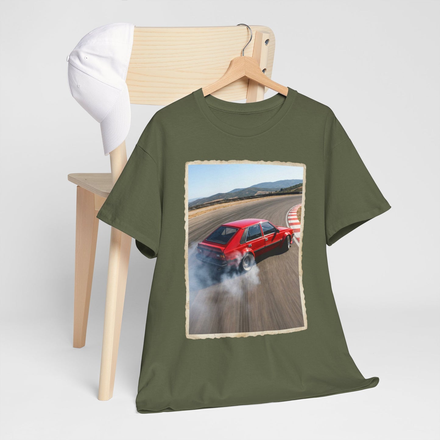 Polonez Drift - czerwony klasyk w dymie