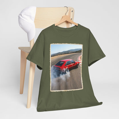 Polonez Drift - czerwony klasyk w dymie