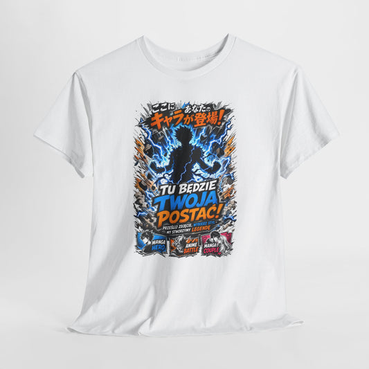 Ty jako postać Anime / Manga – Koszulka Personalizowana