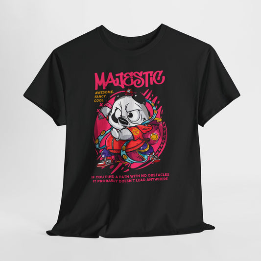 MAJESTIC - panda graffiti w stylu lat 90.