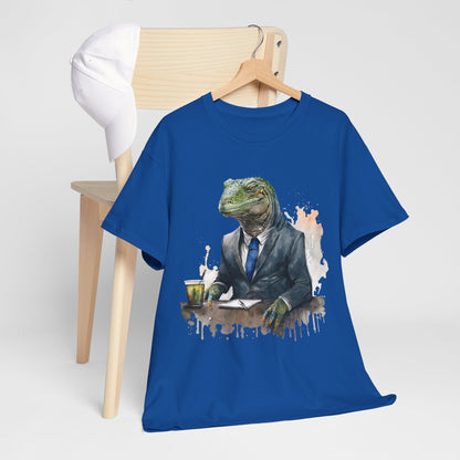 Reptilianin w garniturze - zimna krew w biznesie