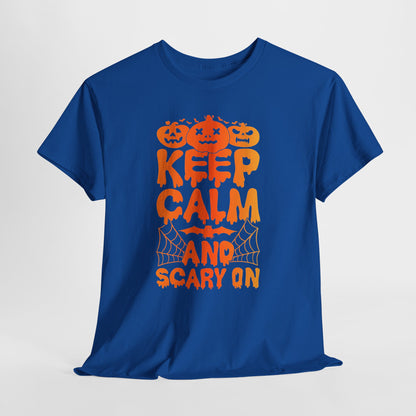 Keep Calm and Scary On - dynie na Halloween