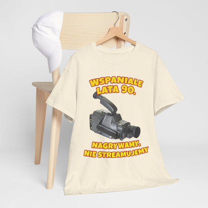 Nagrywamy, nie streamujemy - wspaniałe lata 90. - retro kamera vhs