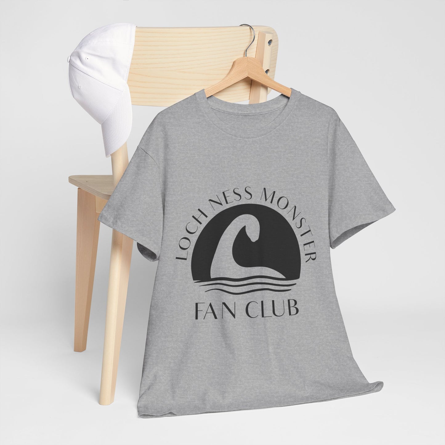 Fan Club potwora z Loch Ness – minimalistyczna koszulka fan klubu Nessie