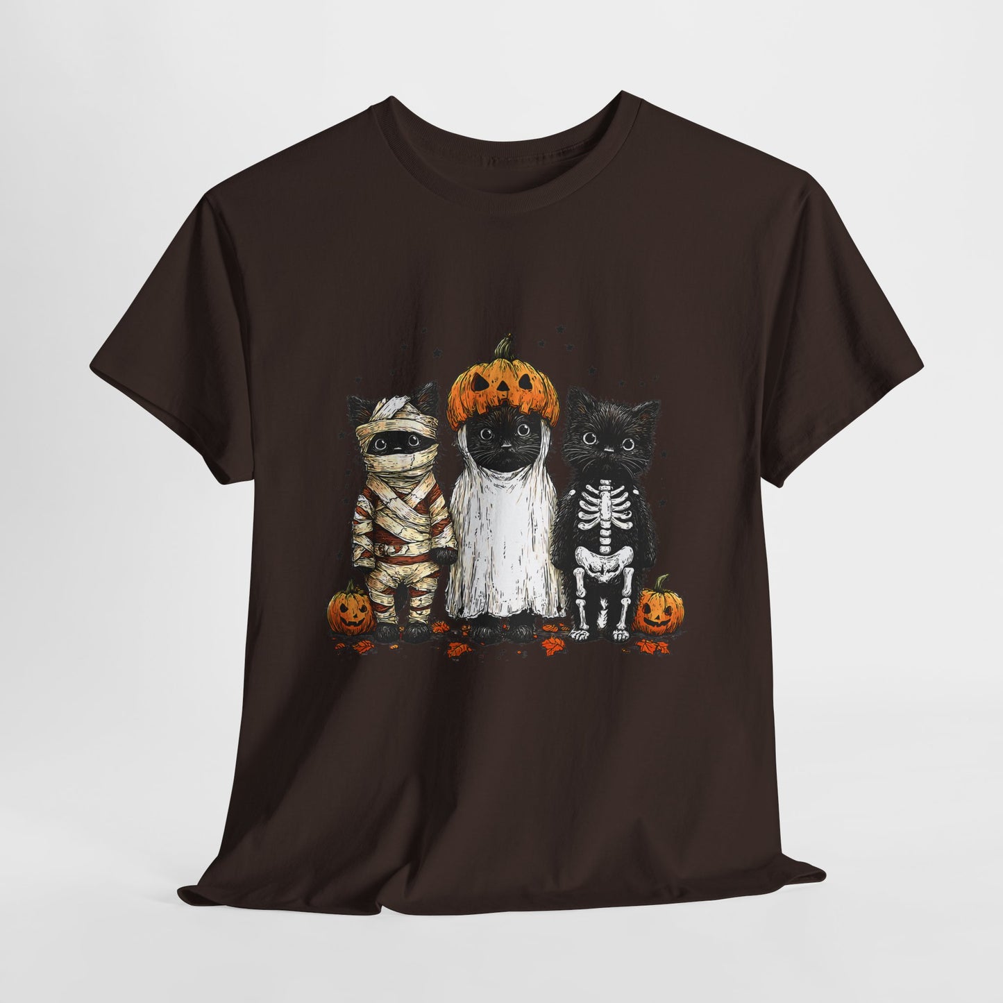 Kocia Banda na Halloween - mumia, duch i szkielet