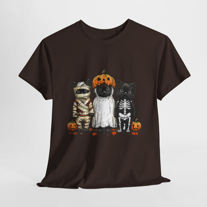Kocia Banda na Halloween - mumia, duch i szkielet