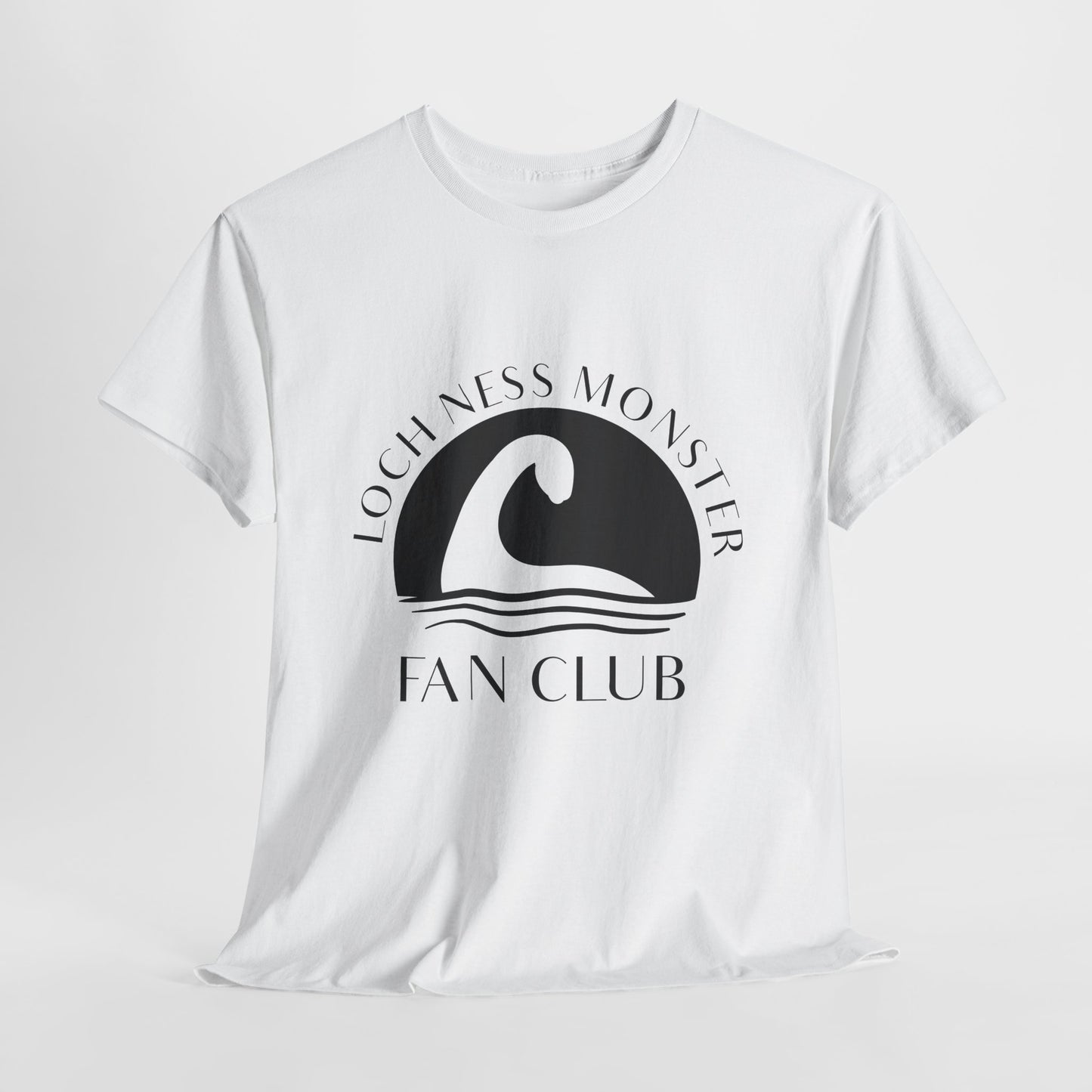 Fan Club potwora z Loch Ness – minimalistyczna koszulka fan klubu Nessie