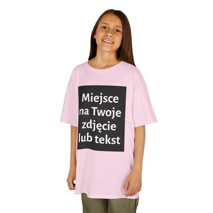 Personalizowana koszulka dziecięca - nadruk przód i/lub tył - z naszą pomocą