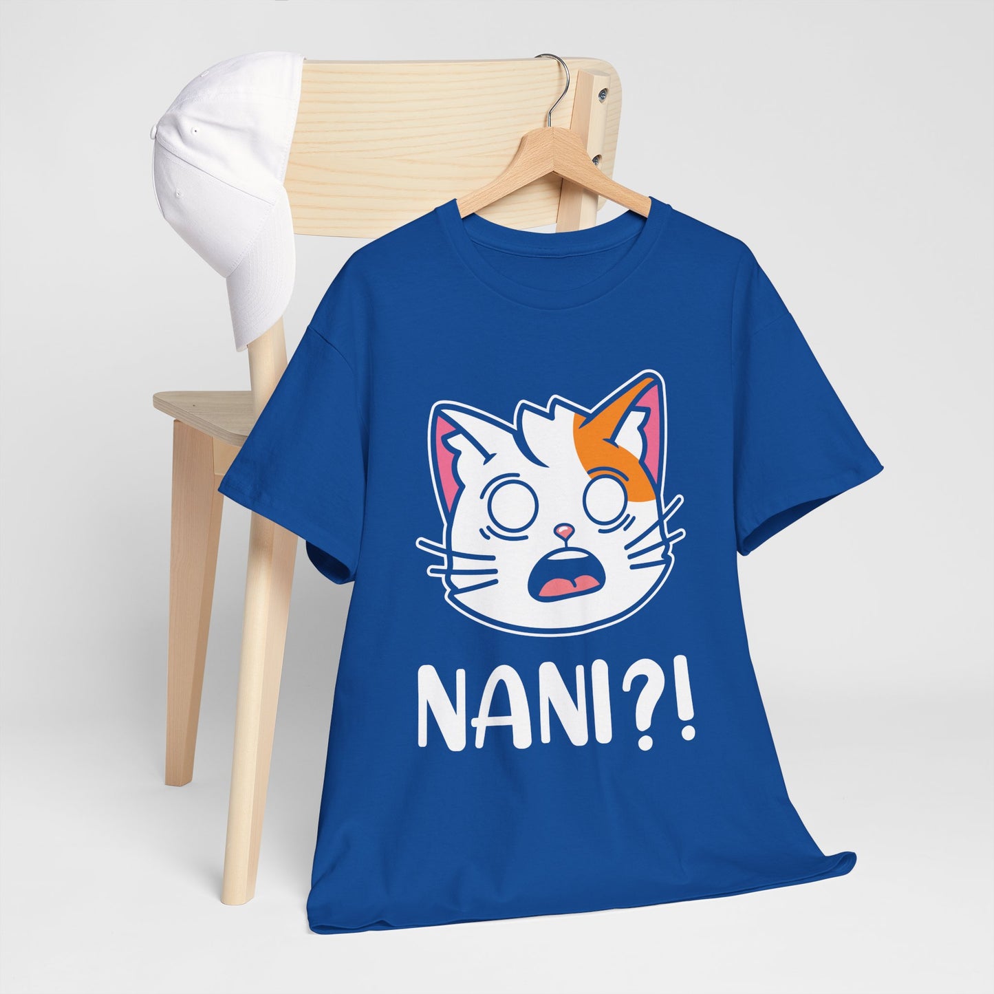 Koszulka NANI?! - zaskoczony kot anime NANI?!