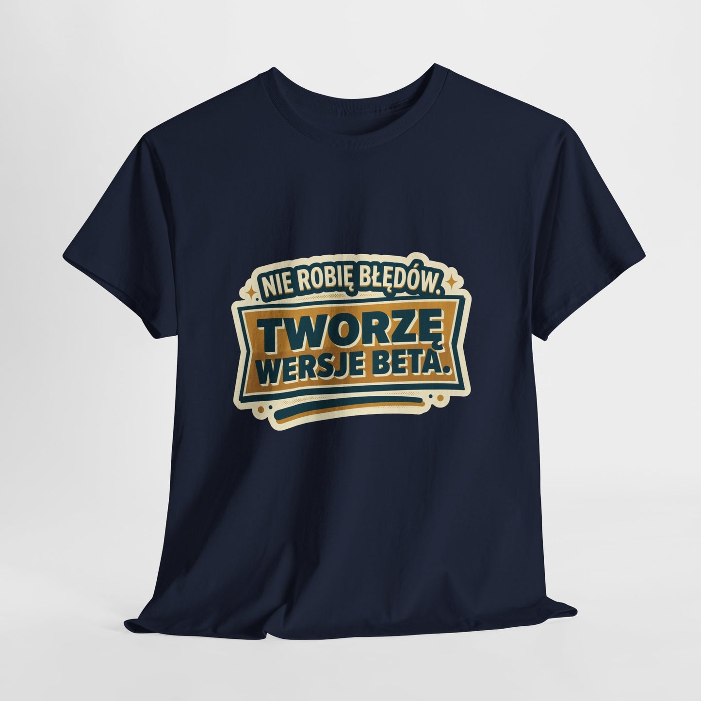 Nie robię błędów, tworzę wersje beta