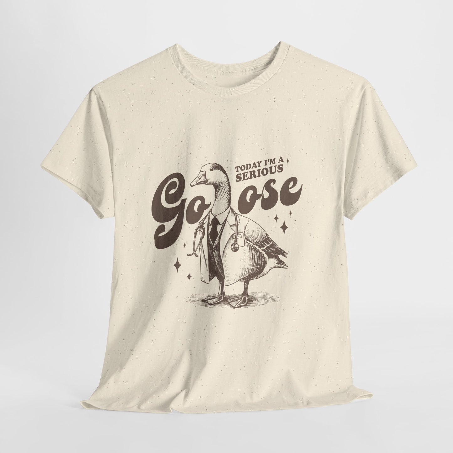 Today I'm a Serious Goose - gęś doktor