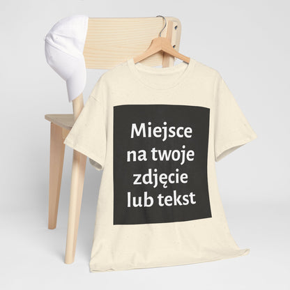 Personalizowana koszulka - przód i/lub tył - z naszą pomocą