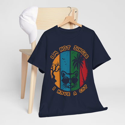 Nie jestem singlem, mam kota - retro koci vibe