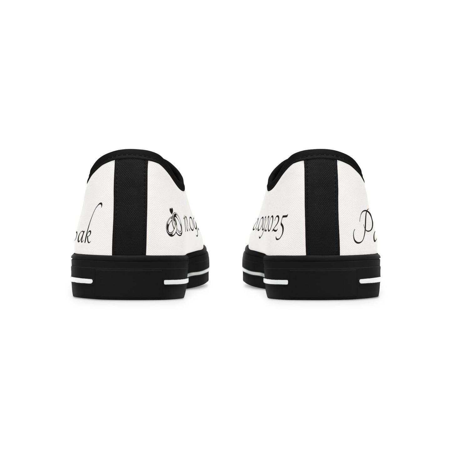 Dla Panny Młodej - personalizowane sneakersy z imieniem i datą