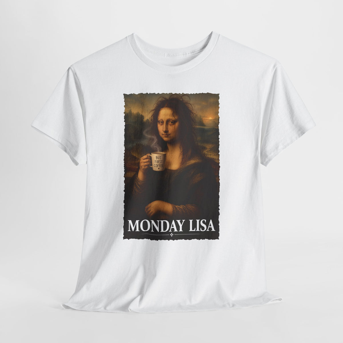 Monday Lisa - koszulka dla tych, co najpierw piją kawę