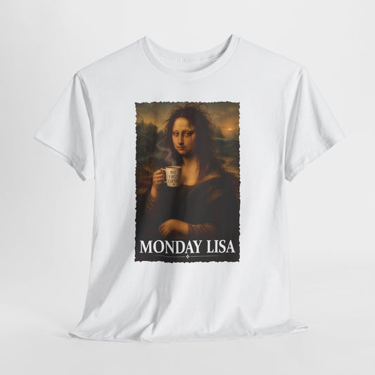 Monday Lisa - koszulka dla tych, co najpierw piją kawę