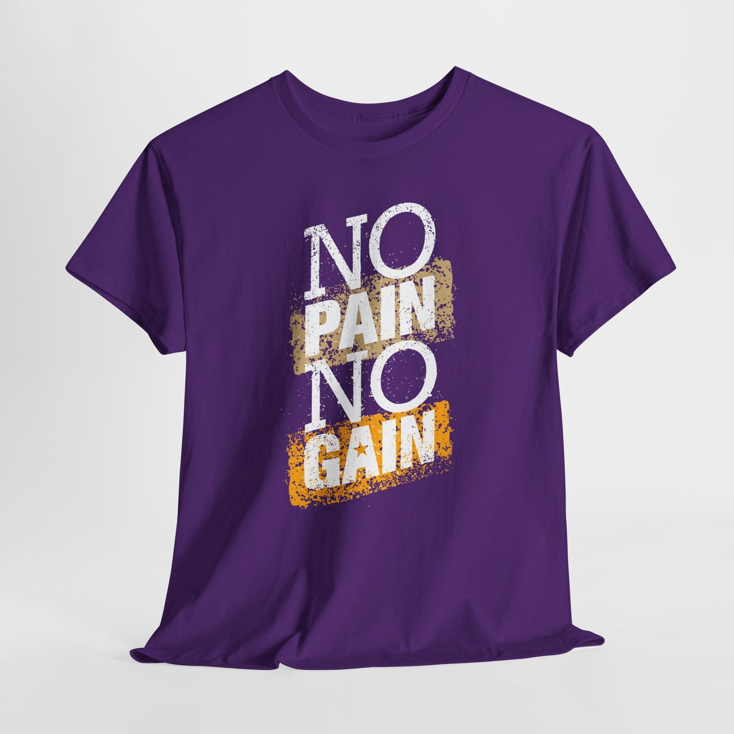 Koszulka No Pain No Gain - motyw treningowy