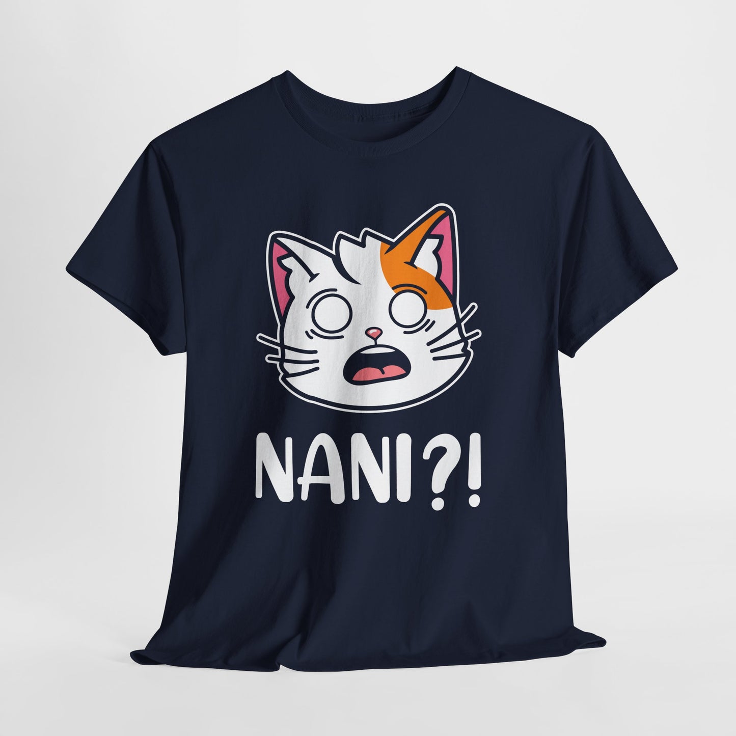 Koszulka NANI?! - zaskoczony kot anime NANI?!