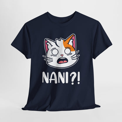 Koszulka NANI?! - zaskoczony kot anime NANI?!