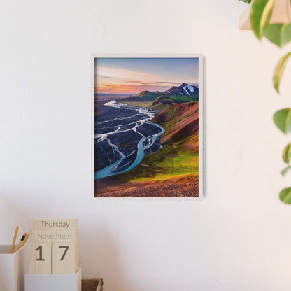 Katla Global Geopark, Islandia - Pleciona Rzeka