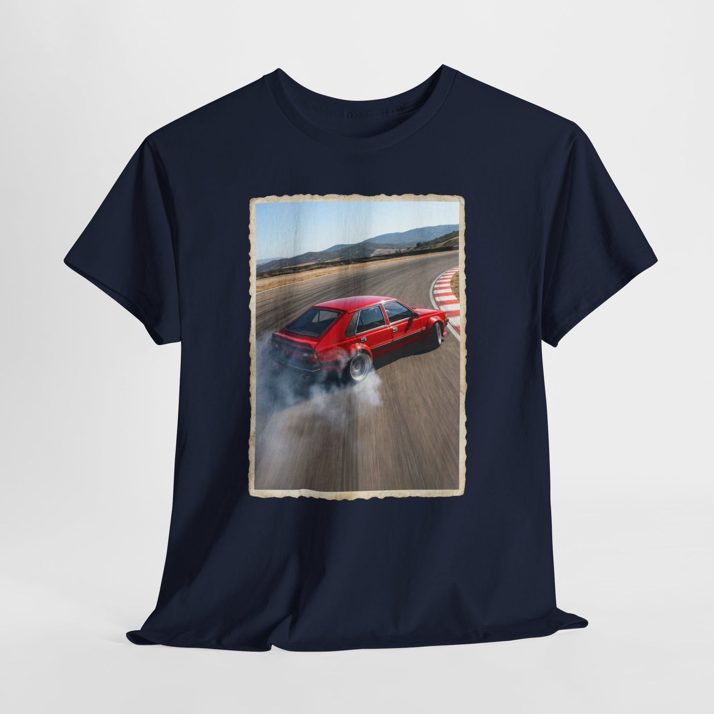 Polonez Drift - czerwony klasyk w dymie