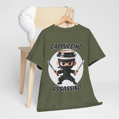Cappuccino Assassino - koszulka z włoskim vibem - Italiano Brain Rot