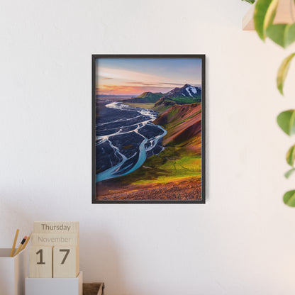 Katla Global Geopark, Islandia - Pleciona Rzeka