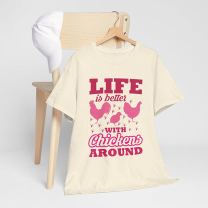 Life Is Better With Chickens Around - dla miłośników kur