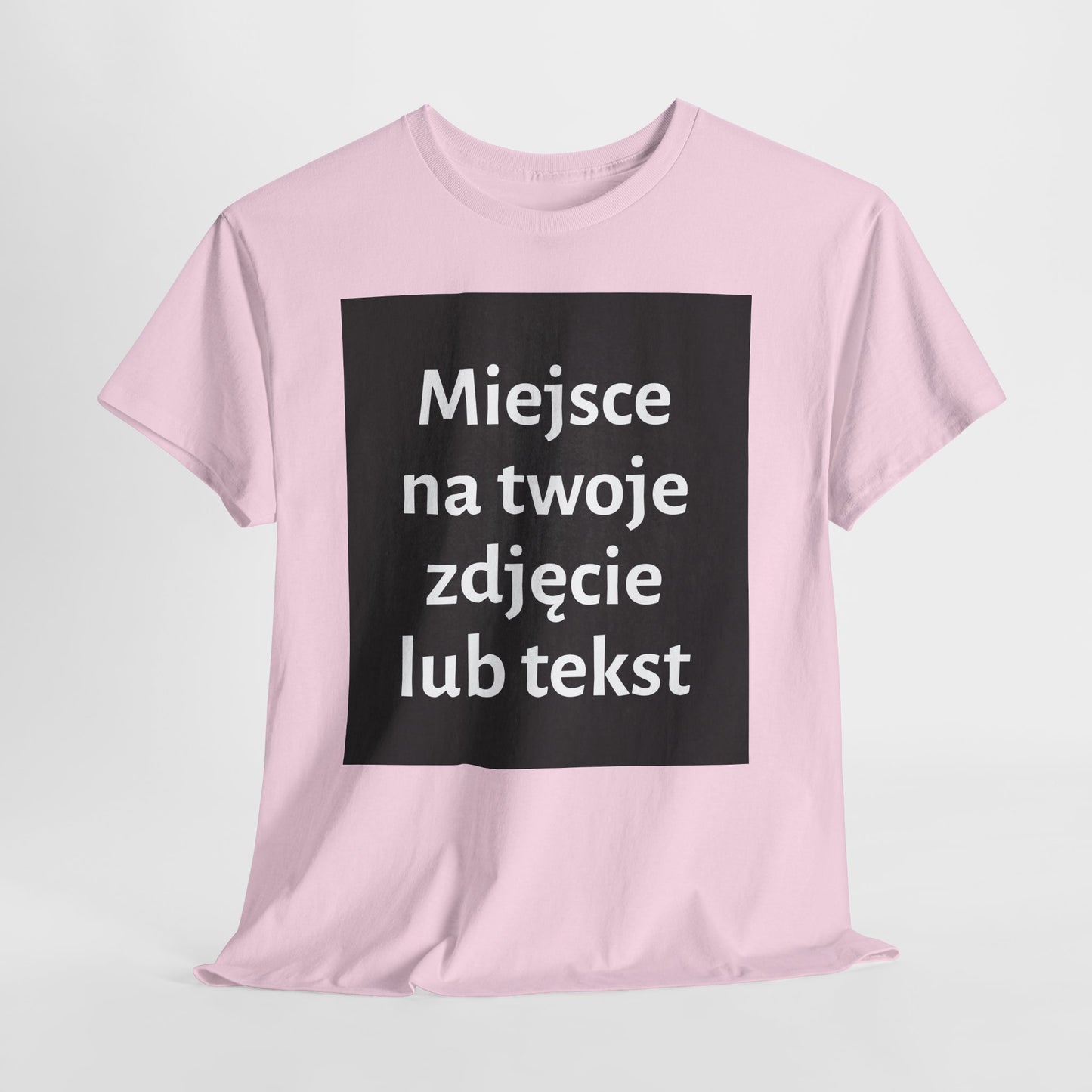 Personalizowana koszulka - przód i/lub tył - z naszą pomocą