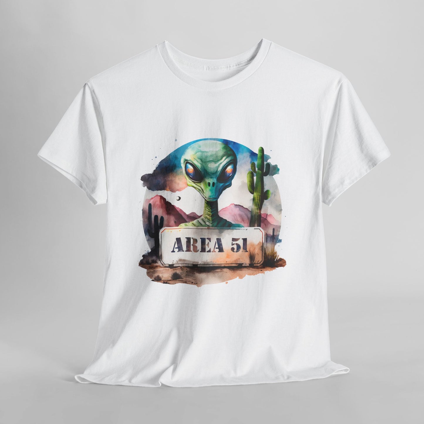 Area 51 - Strefa 51, Roswell – akwarelowy vibe