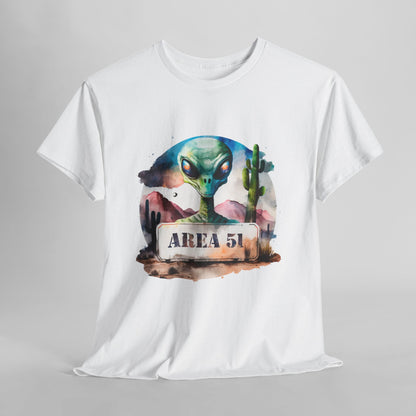 Area 51 - Strefa 51, Roswell – akwarelowy vibe