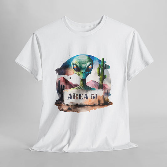 Area 51 - Strefa 51, Roswell – akwarelowy vibe
