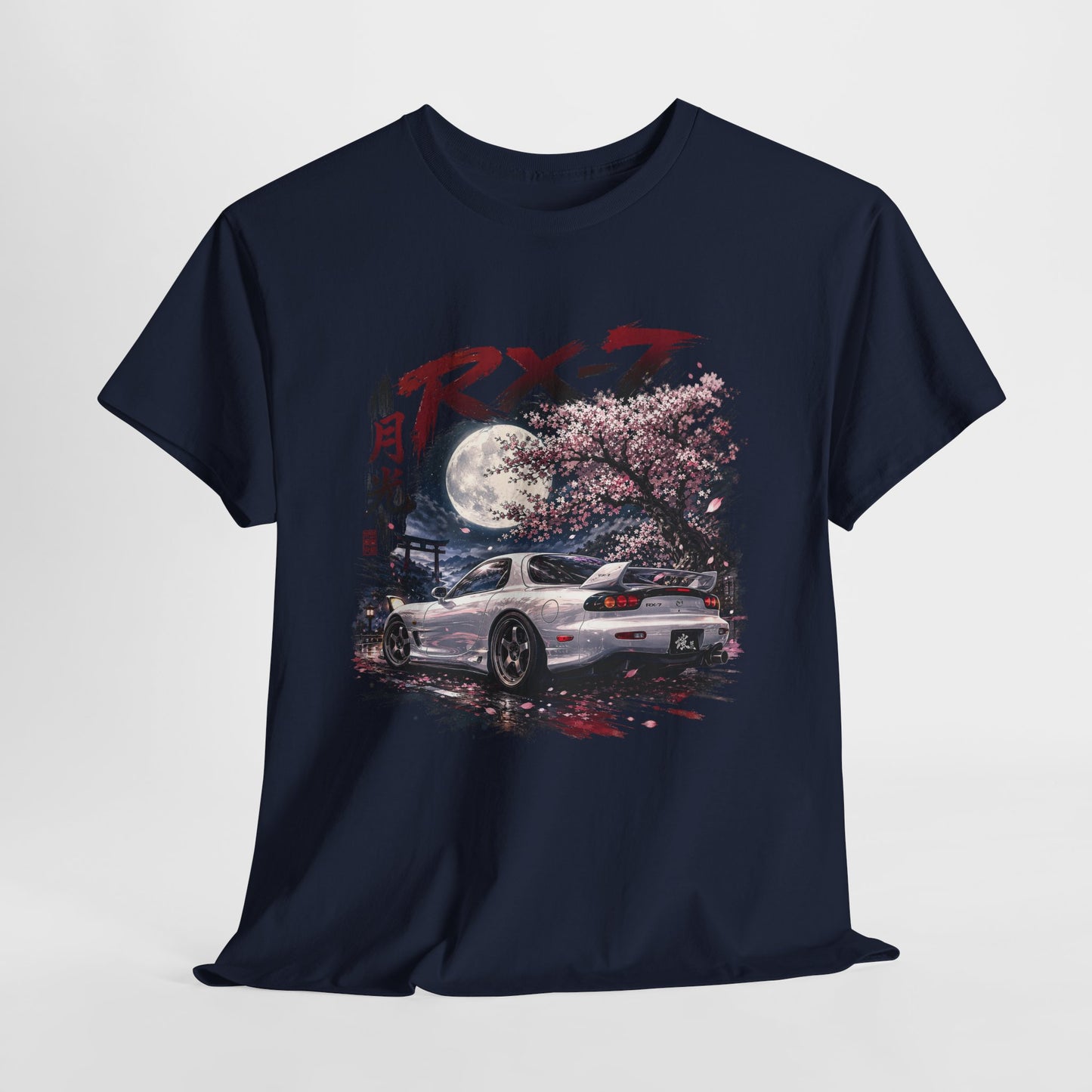 Mazda RX-7 - Księżycowa Sakura pod pełnią