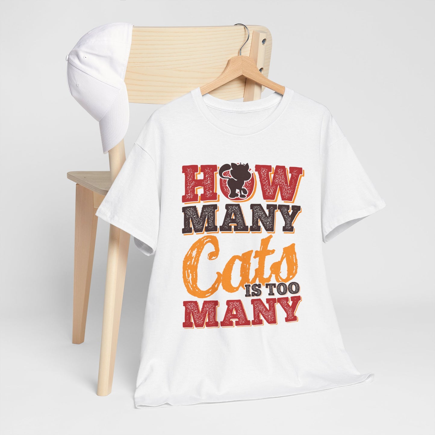 How Many Cats Is Too Many ? - zabawna koszulka dla kociary