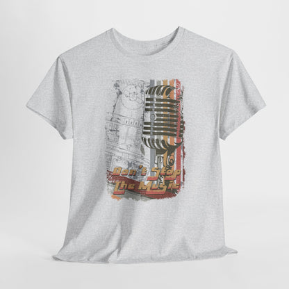 Koszulka retro vintage "Don't stop the music"
