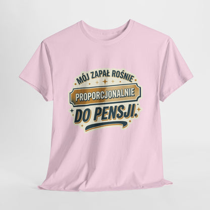 Mój zapał rośnie proporcjonalnie do pensji!