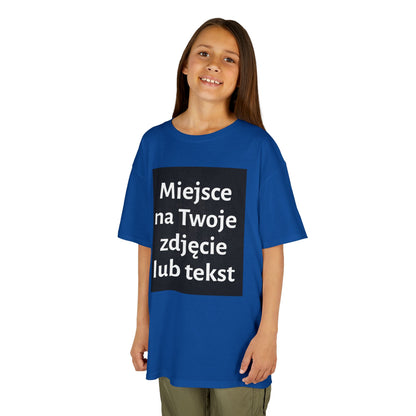 Personalizowana koszulka dziecięca - nadruk przód i/lub tył - z naszą pomocą