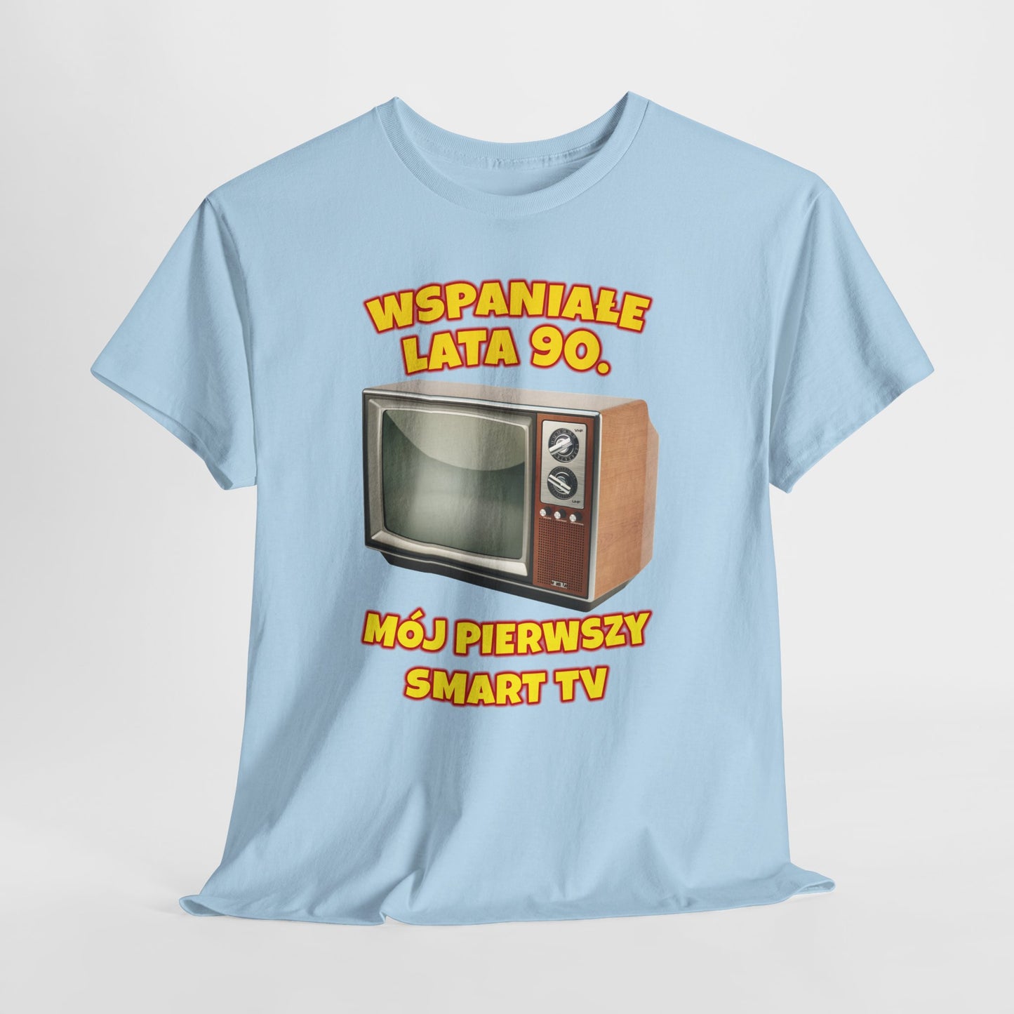 Mój pierwszy „smart TV” - wspaniałe lata 90. - koszulka retro