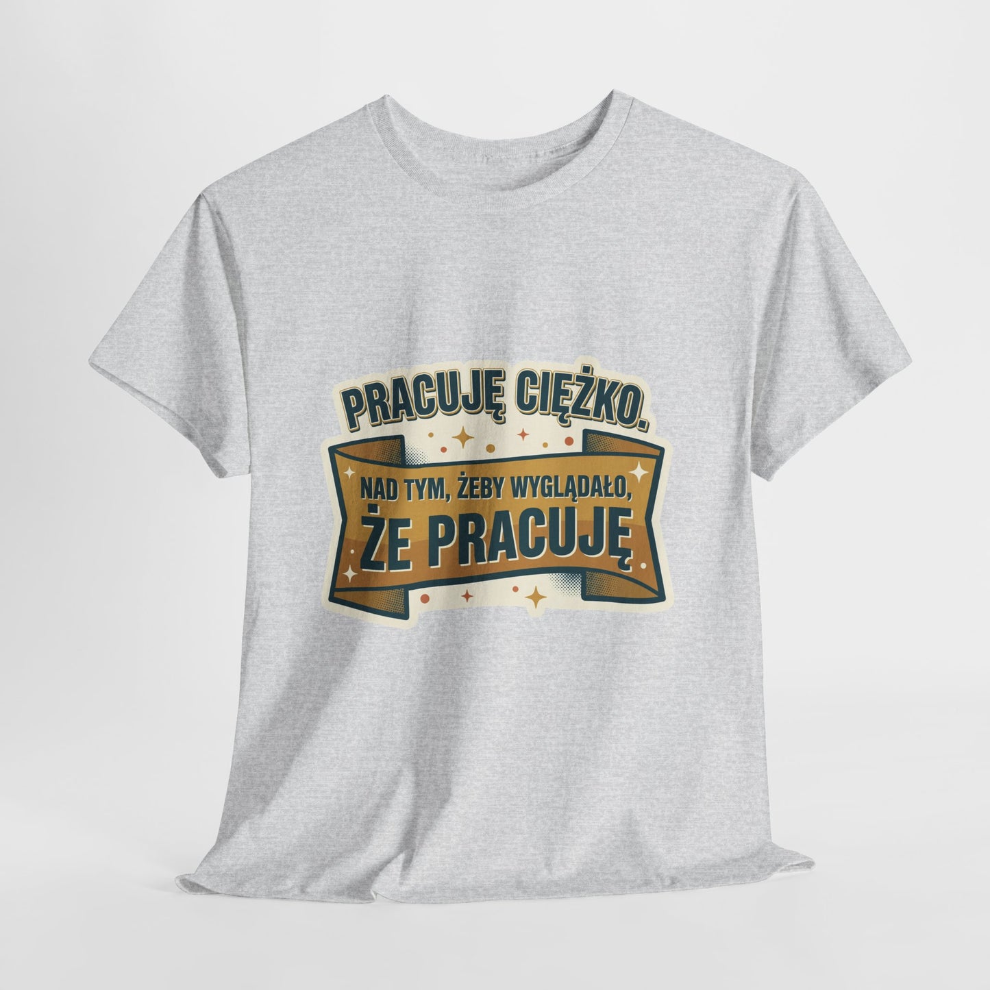 Pracuję ciężko… nad tym, żeby wyglądało, że pracuję.