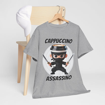 Cappuccino Assassino - koszulka z włoskim vibem - Italiano Brain Rot