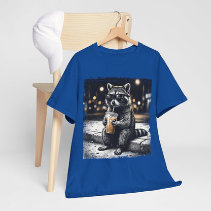 Szop z Ice Tea - koszulka z miejskim luzem