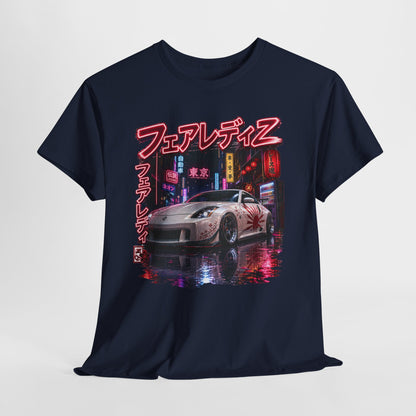 Nissan 350Z po zmroku