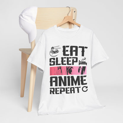 Eat Sleep Anime Repeat - idealny dzień - ramen i anime vibe