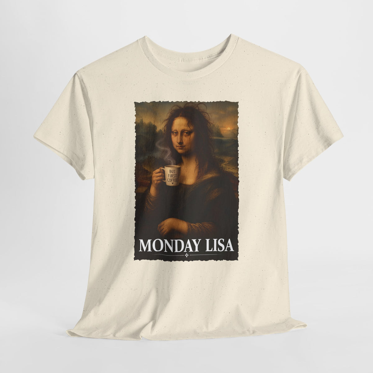 Monday Lisa - koszulka dla tych, co najpierw piją kawę