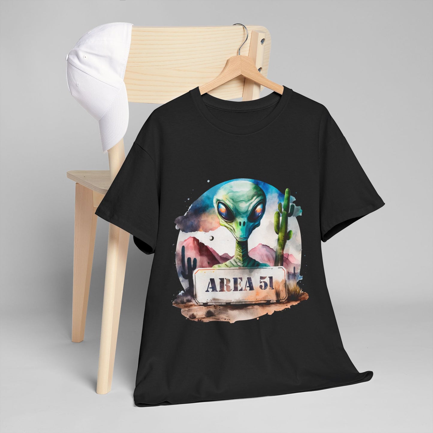 Area 51 - Strefa 51, Roswell – akwarelowy vibe