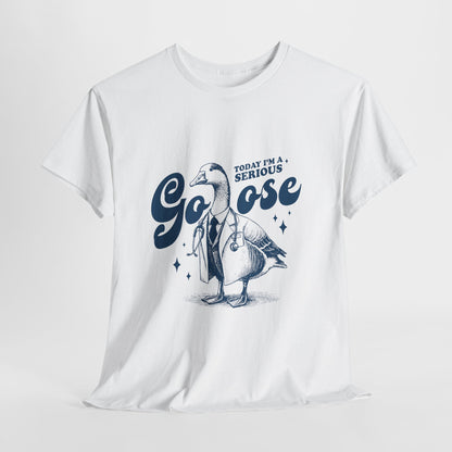 Today I'm a Serious Goose - gęś doktor