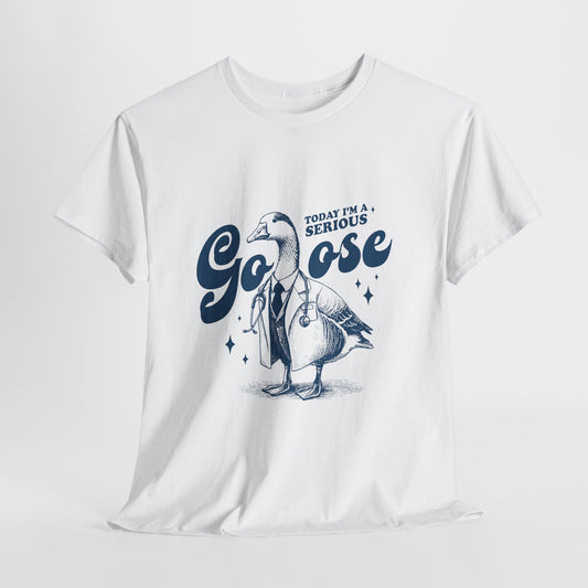 Today I'm a Serious Goose - gęś doktor