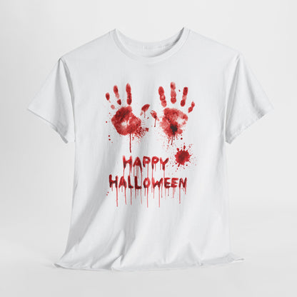 Happy Halloween - krwawe dłonie i horrorowy klimat