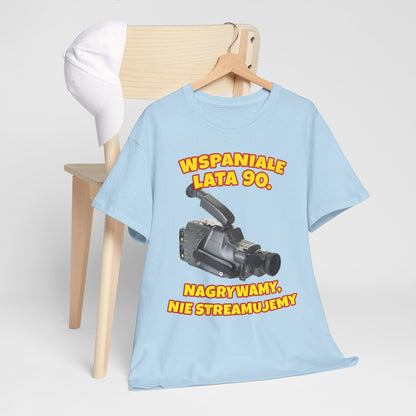 Nagrywamy, nie streamujemy - wspaniałe lata 90. - retro kamera vhs